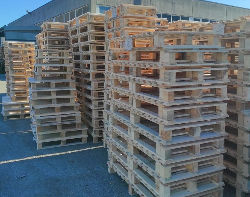 Gorza srl - Imballi legno - Prodotti - Pallets